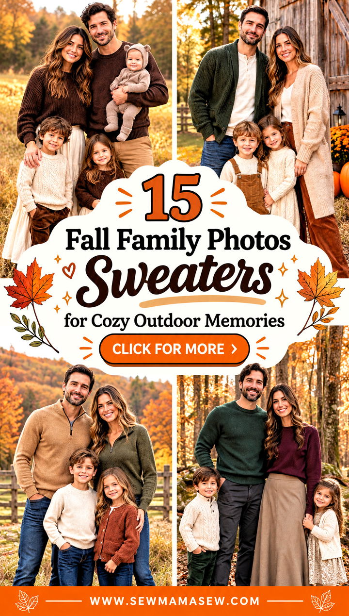 15 Fall Family Photos Sweaters for Cozy Outdoor Memories - 15 Fall Family Photos Sweaters for Cozy Outdoor Memories