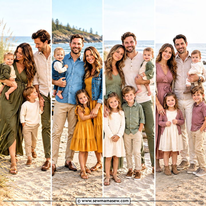 15 Fall Family Pictures Outfits Beach: Dreamy Coastal Looks