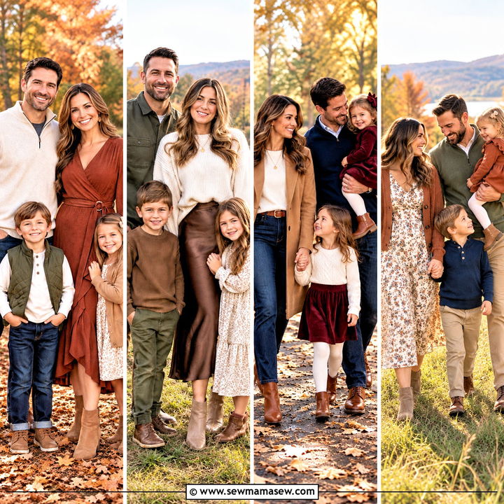 15 Fall Family Pictures Outfits for Moms: Chic, Cozy Looks