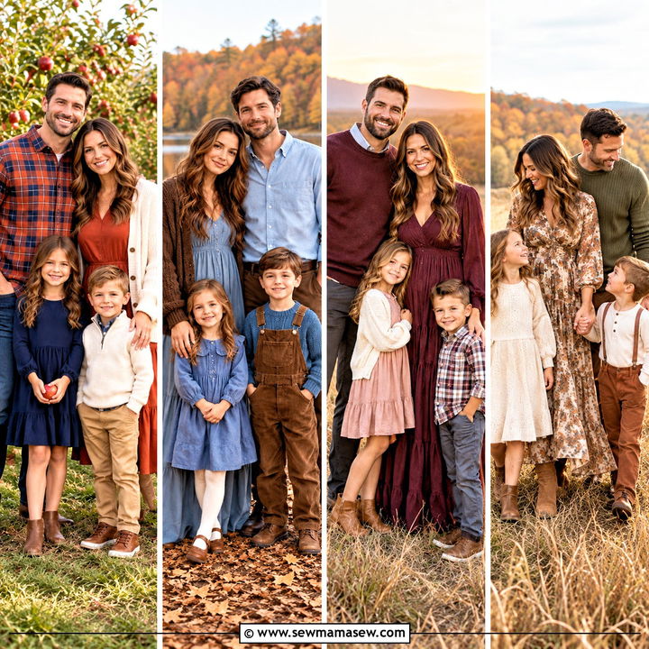 15 Fall Family Shoot Outfit Ideas for Heartwarming Photos