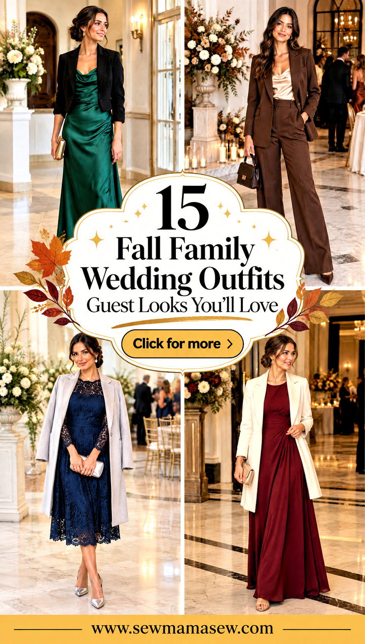 15 Fall Family Wedding Outfits Guest Looks Youll Love - 15 Fall Family Wedding Outfits Guest Looks You'll Love