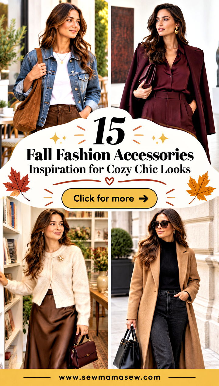15 Fall Fashion Accessories Inspiration for Cozy Chic Looks - 15 Fall Fashion Accessories Inspiration for Cozy Chic Looks