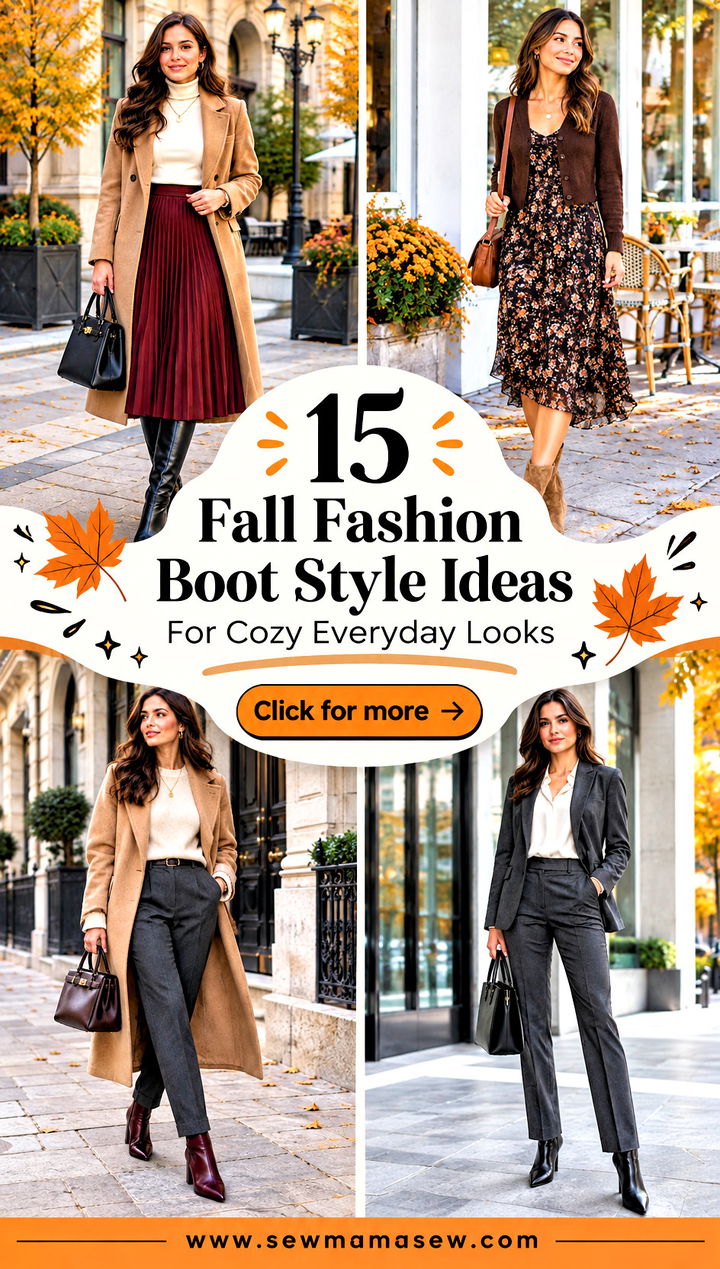 15 Fall Fashion Boot Style Ideas For Cozy Everyday Looks - 15 Fall Fashion Boot Style Ideas For Cozy Everyday Looks