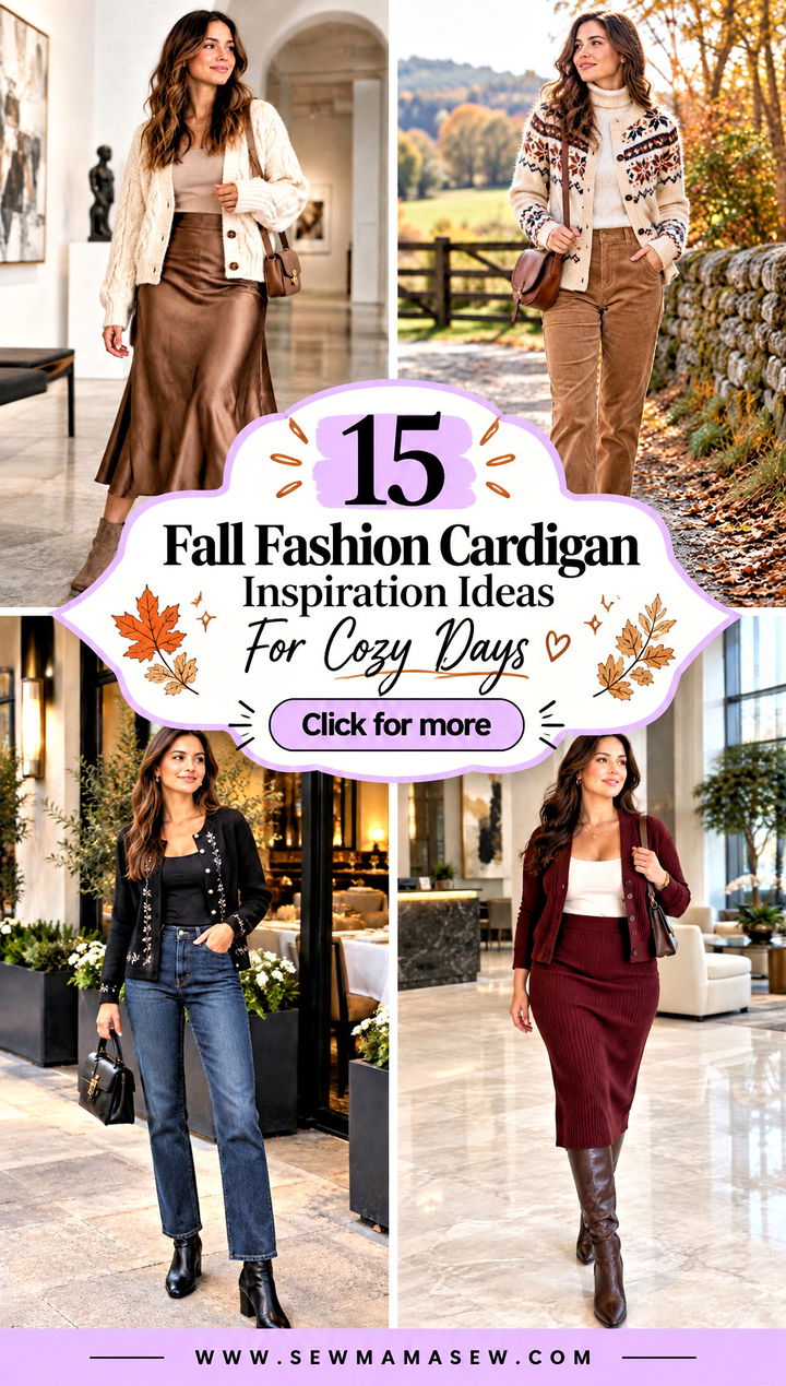15 Fall Fashion Cardigan Inspiration Ideas For Cozy Days - 15 Fall Fashion Cardigan Inspiration Ideas For Cozy Days