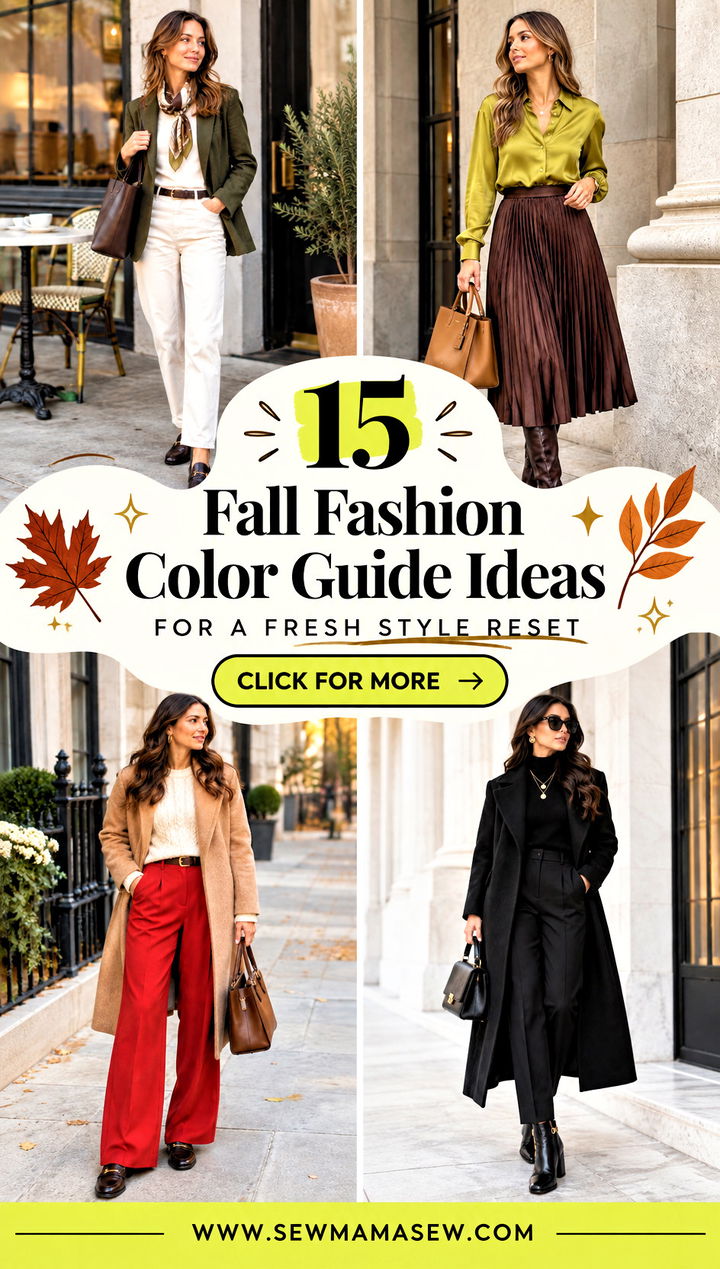 15 Fall Fashion Color Guide Ideas For A Fresh Style Reset - 15 Fall Fashion Color Guide Ideas For A Fresh Style Reset