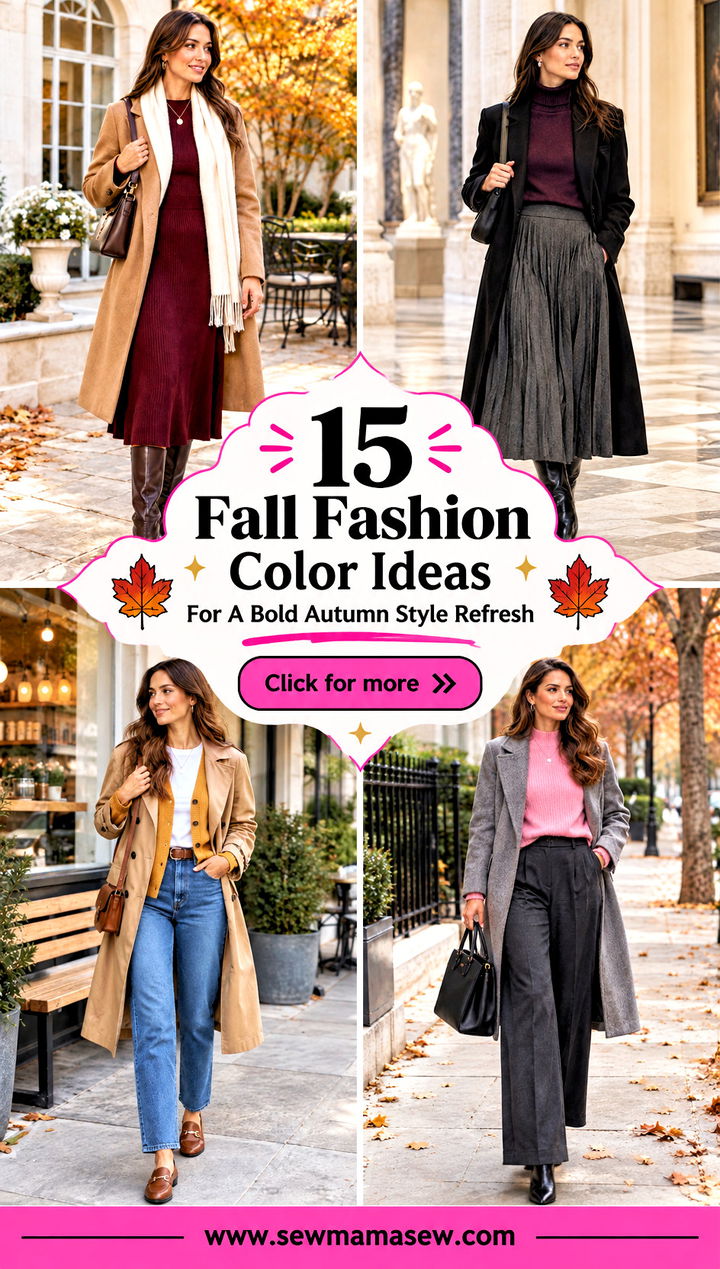 15 Fall Fashion Color Ideas For A Bold Autumn Style Refresh - 15 Fall Fashion Color Ideas For A Bold Autumn Style Refresh