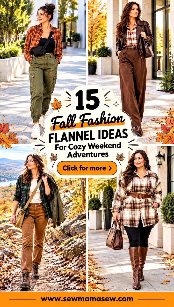15 Fall Fashion Flannel Ideas For Cozy Weekend Adventures - 15 Fall Fashion Flannel Ideas For Cozy Weekend Adventures