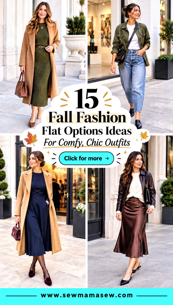 15 Fall Fashion Flat Options Ideas For Comfy Chic Outfits - 15 Fall Fashion Flat Options Ideas For Comfy, Chic Outfits