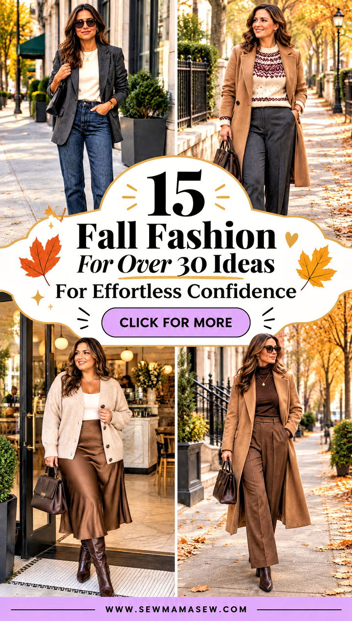 15 Fall Fashion For Over 30 Ideas For Effortless Confidence - 15 Fall Fashion For Over 30 Ideas For Effortless Confidence