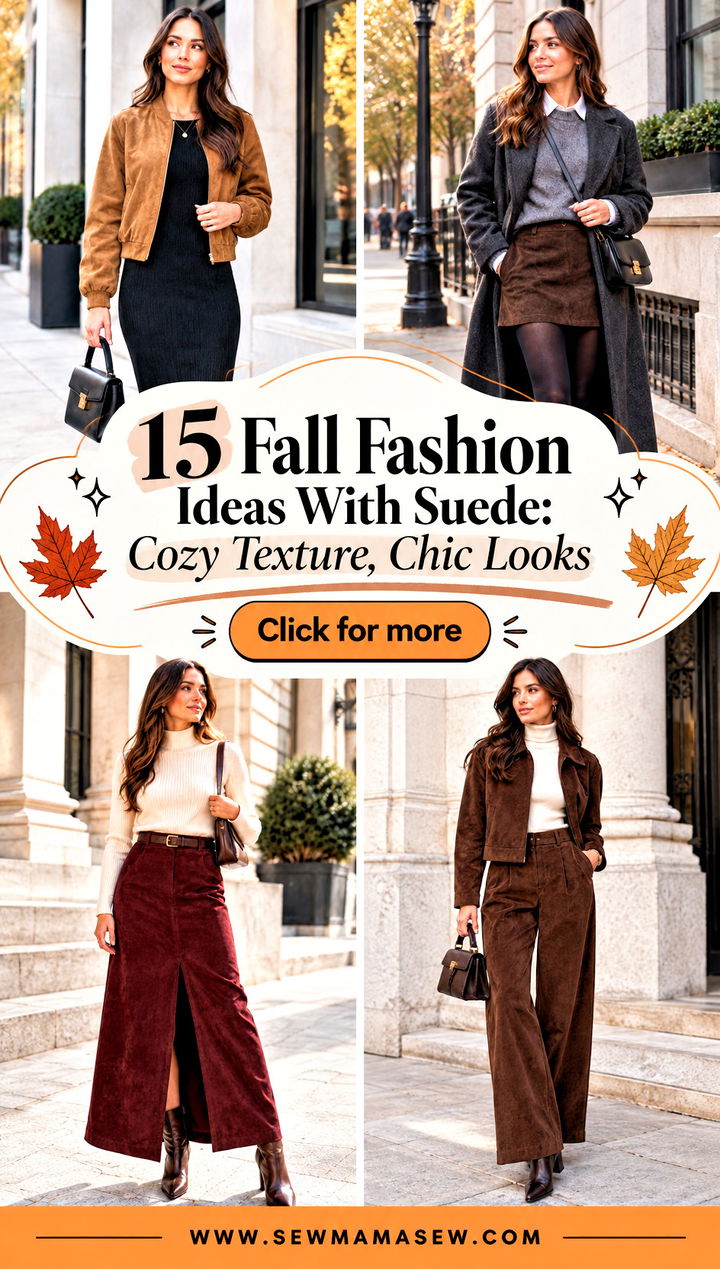 15 Fall Fashion Ideas With Suede Cozy Texture Chic Looks - 15 Fall Fashion Ideas With Suede: Cozy Texture, Chic Looks