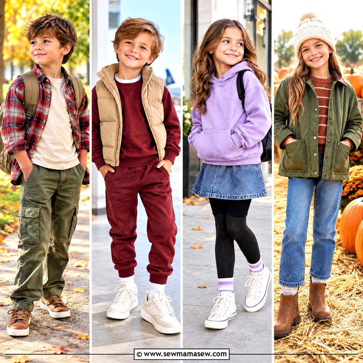 15 Fall Fashion Ideas for Kids: Cozy Looks for School Days