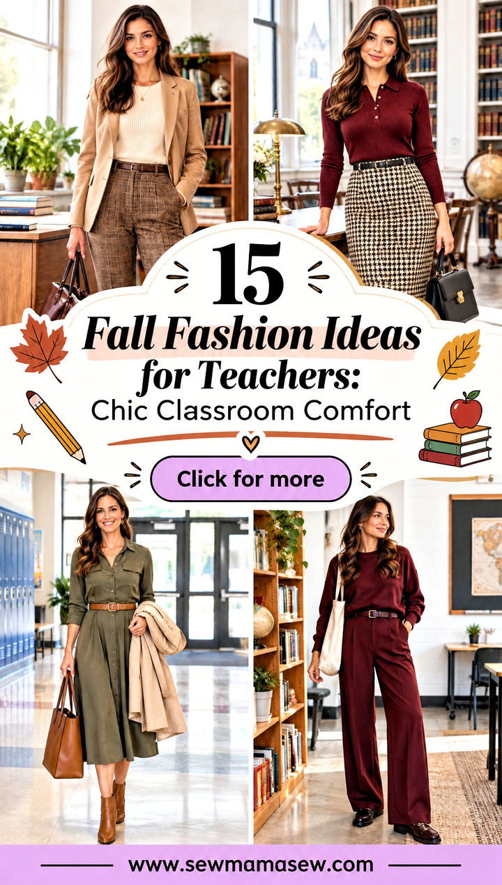 15 Fall Fashion Ideas for Teachers Chic Classroom Comfort - 15 Fall Fashion Ideas for Teachers: Chic Classroom Comfort