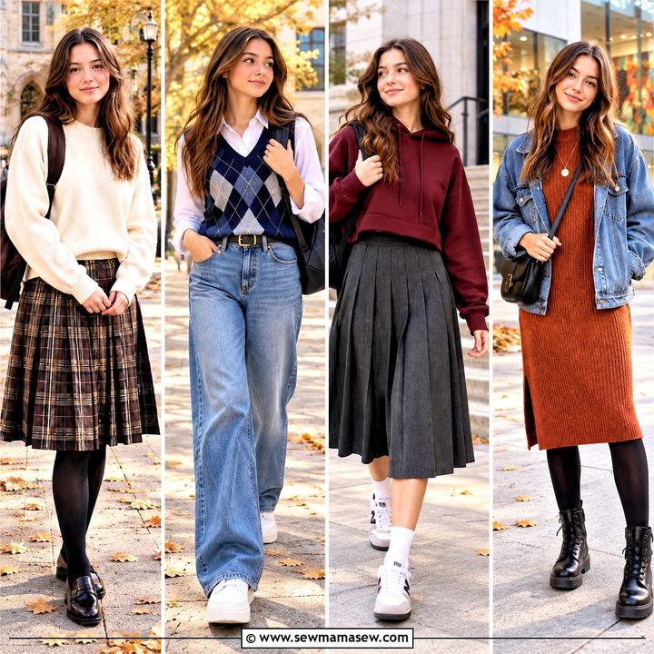 15 Fall Fashion Inspiration Ideas for Teens: Cool School Looks