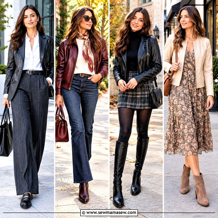 15 Fall Fashion Leather Jacket Ideas: Cool Everyday Layers