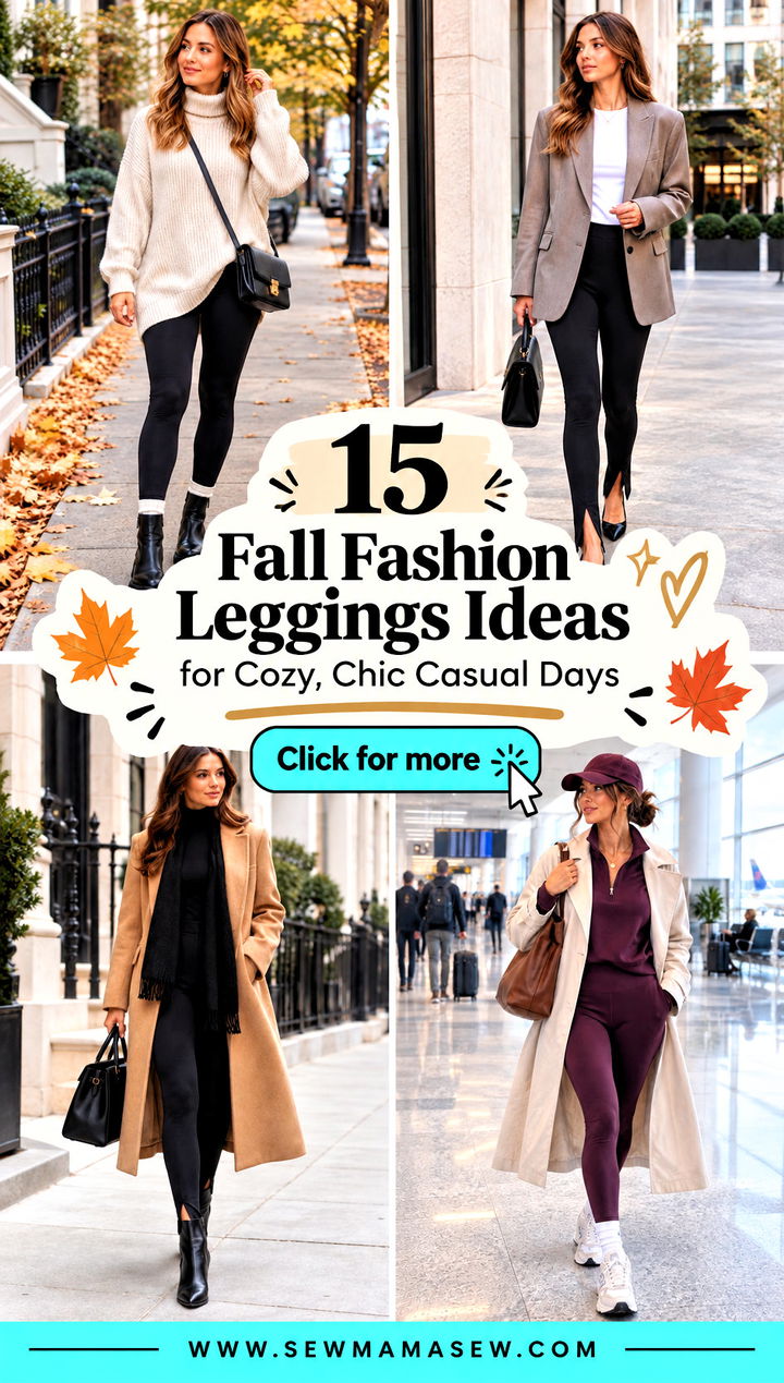 15 Fall Fashion Leggings Ideas for Cozy Chic Casual Days - 15 Fall Fashion Leggings Ideas for Cozy, Chic Casual Days