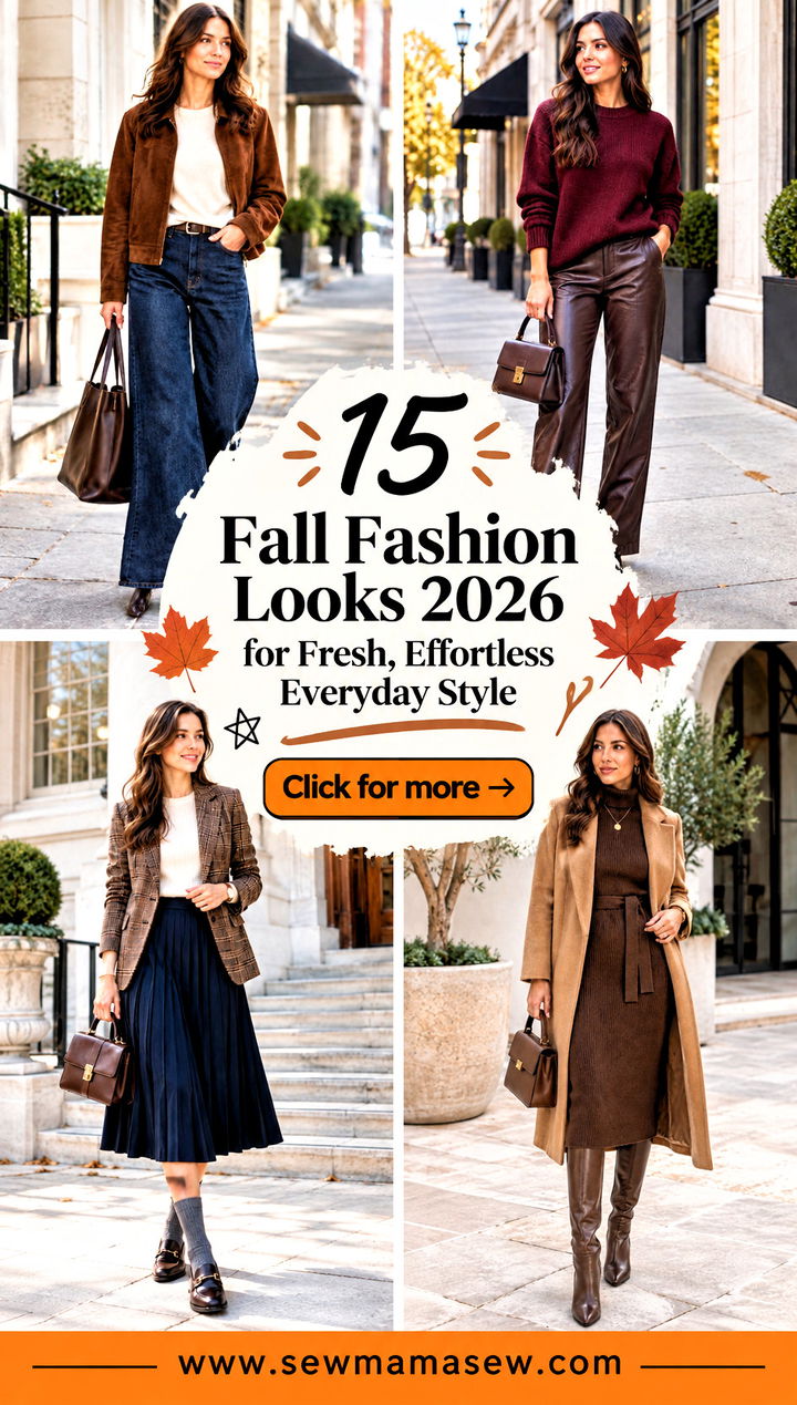 15 Fall Fashion Looks 2026 for Fresh Effortless Everyday Style - 15 Fall Fashion Looks 2026 for Fresh, Effortless Everyday Style