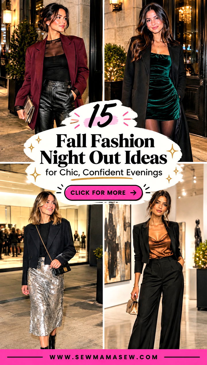 15 Fall Fashion Night Out Ideas for Chic Confident Evenings - 15 Fall Fashion Night Out Ideas for Chic, Confident Evenings