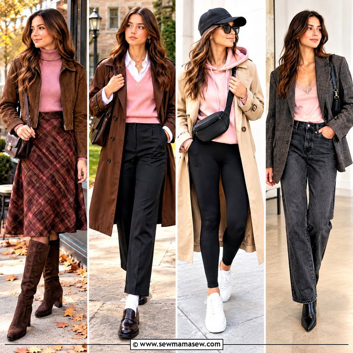 15 Fall Fashion Pink Top Ideas for Fresh Everyday Outfits