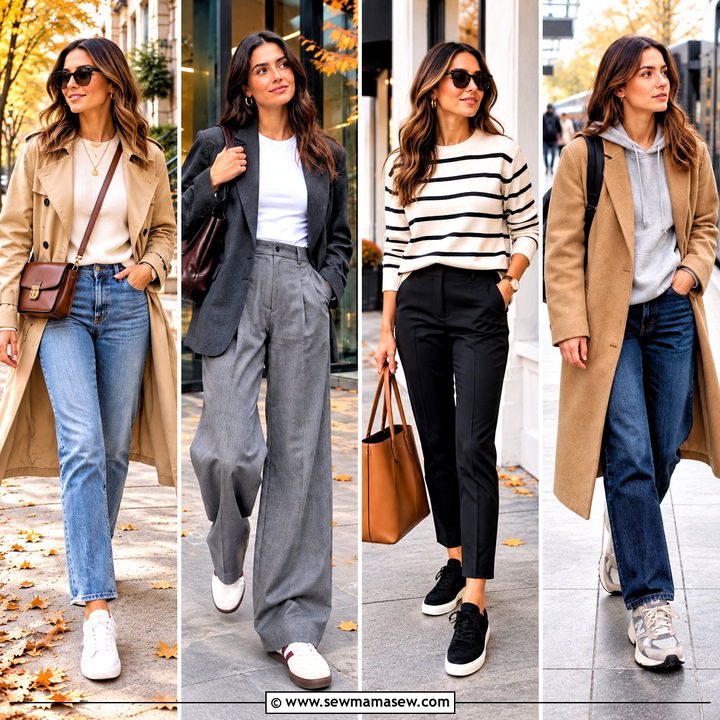 15 Fall Fashion With Sneakers for Cozy Weekend Adventures