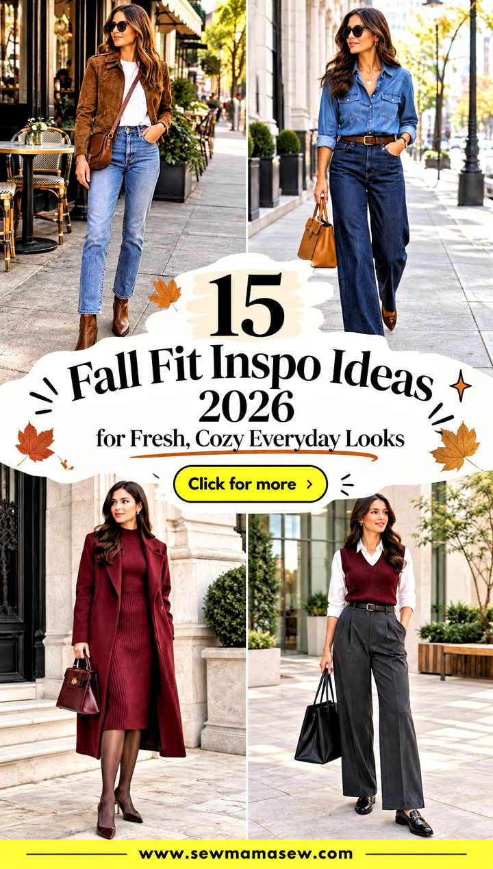 15 Fall Fit Inspo Ideas 2026 for Fresh Cozy Everyday Looks - 15 Fall Fit Inspo Ideas 2026 for Fresh, Cozy Everyday Looks