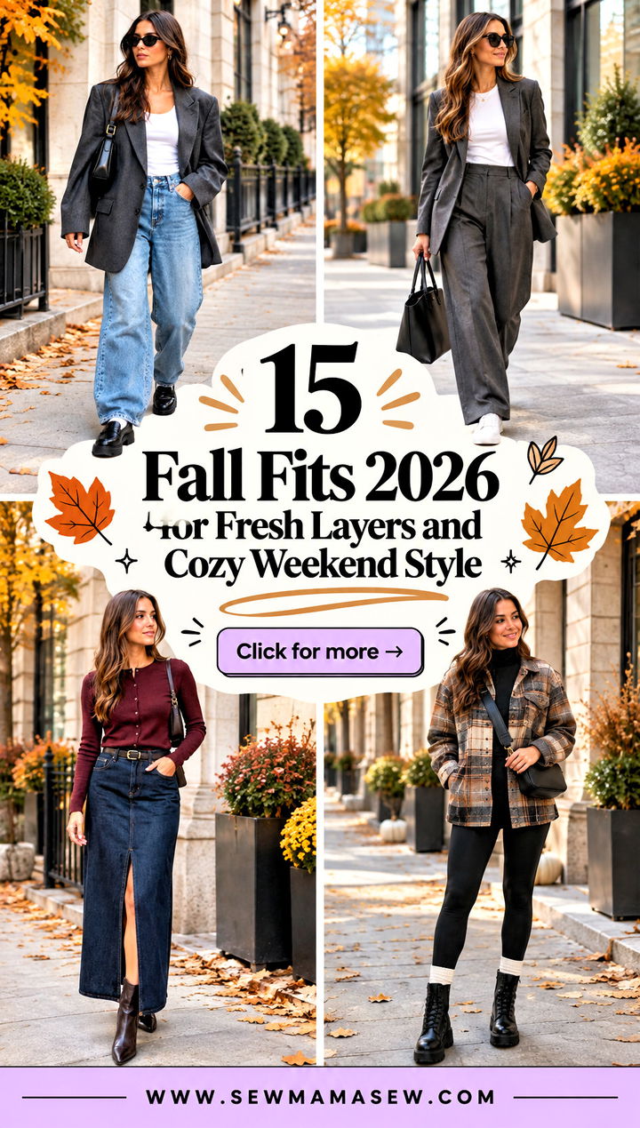 15 Fall Fits 2026 for Fresh Layers and Cozy Weekend Style - 15 Fall Fits 2026 for Fresh Layers and Cozy Weekend Style