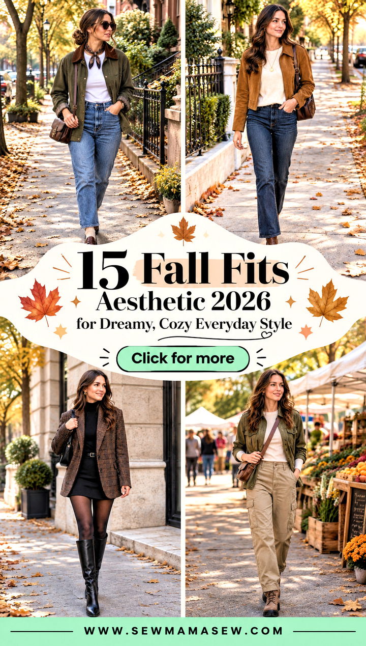 15 Fall Fits Aesthetic 2026 for Dreamy Cozy Everyday Style - 15 Fall Fits Aesthetic 2026 for Dreamy, Cozy Everyday Style