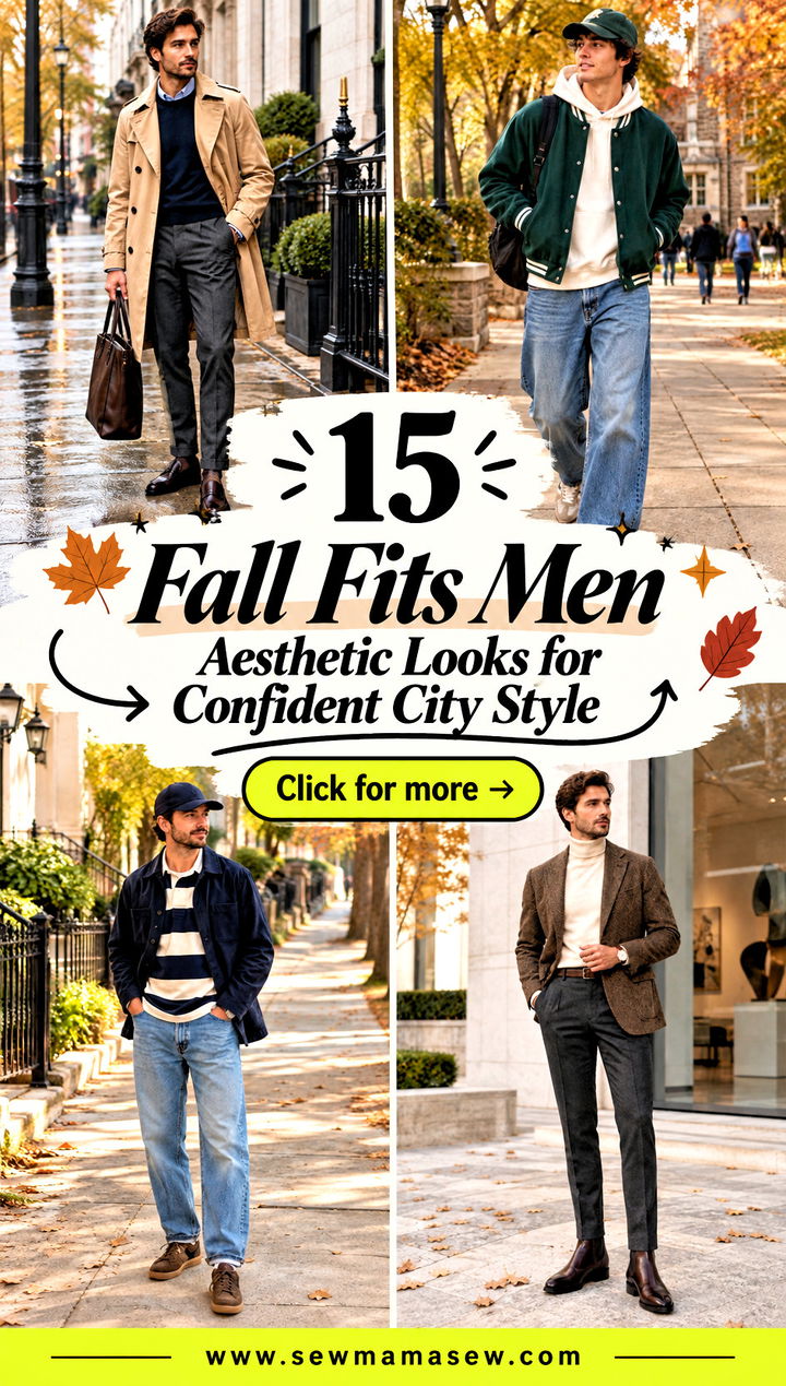 15 Fall Fits Men Aesthetic Looks for Confident City Style - 15 Fall Fits Men Aesthetic Looks for Confident City Style