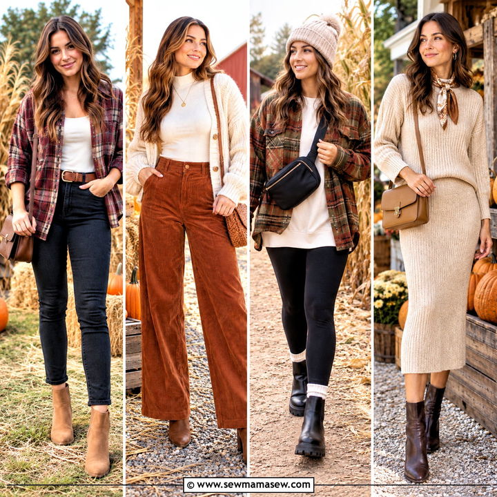 15 Fall Fits for Pumpkin Patch Visits and Cozy Photo Moments