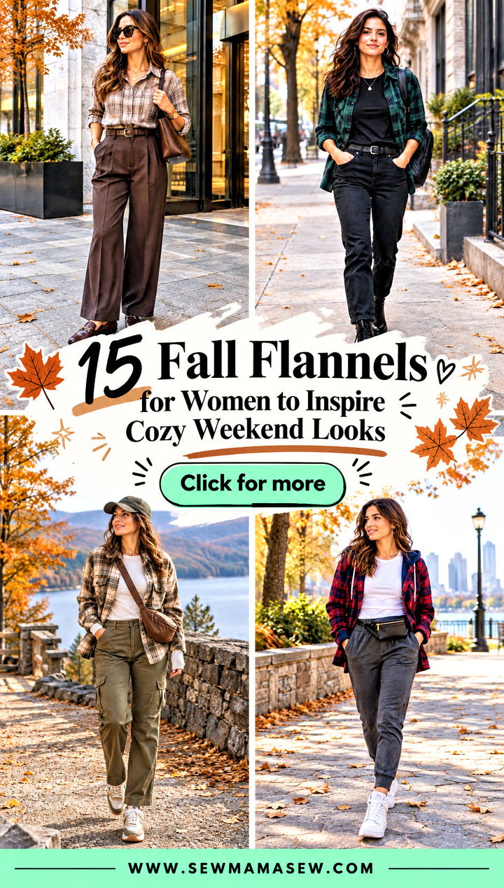 15 Fall Flannels for Women to Inspire Cozy Weekend Looks - 15 Fall Flannels for Women to Inspire Cozy Weekend Looks