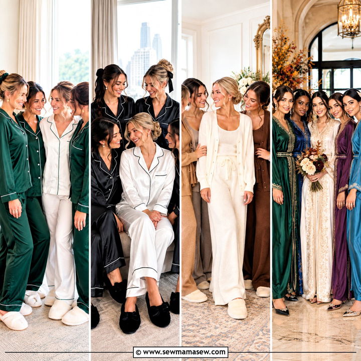 15 Fall Getting Ready Wedding Outfit Ideas for Cozy Mornings