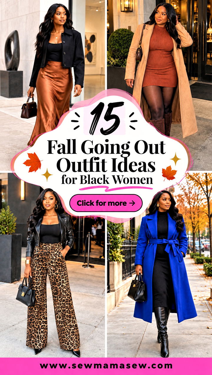 15 Fall Going Out Outfit Ideas for Black Women to Feel Chic - 15 Fall Going Out Outfit Ideas for Black Women to Feel Chic