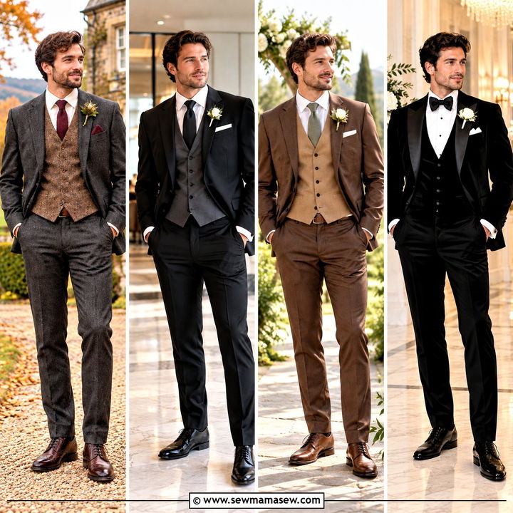 15 Fall Groom Attire Vest Ideas for Effortless Rustic Charm