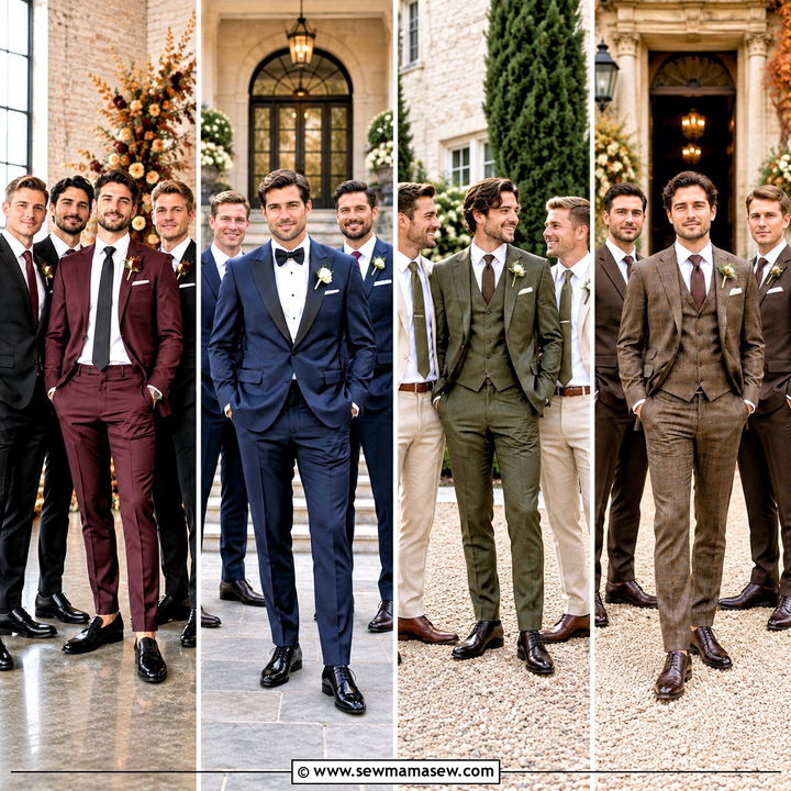 15 Fall Groom and Groomsmen Attire Ideas for Timeless Style