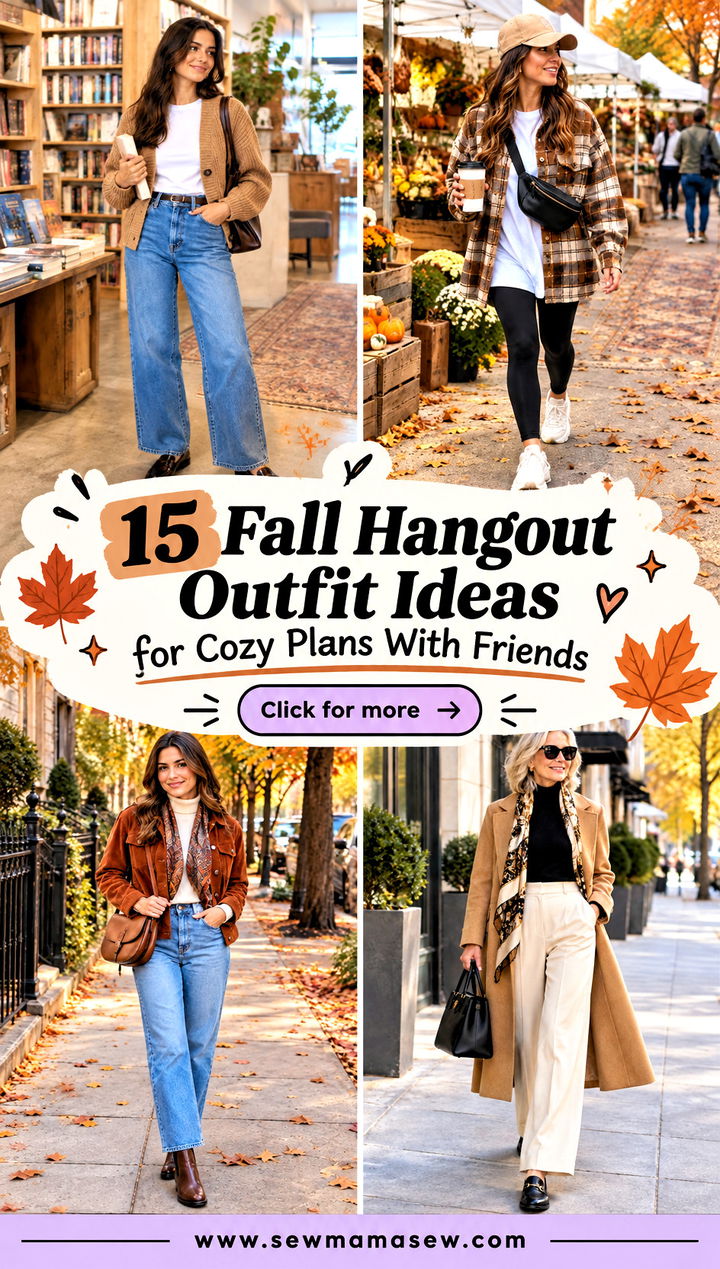 15 Fall Hangout Outfit Ideas for Cozy Plans With Friends - 15 Fall Hangout Outfit Ideas for Cozy Plans With Friends