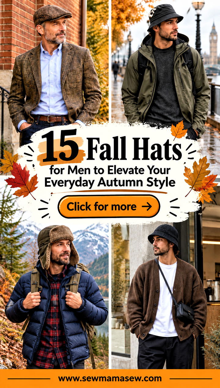15 Fall Hats for Men to Elevate Your Everyday Autumn Style - 15 Fall Hats for Men to Elevate Your Everyday Autumn Style