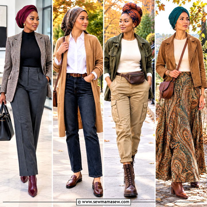 15 Fall Headwrap Outfit Ideas for Effortless Autumn Style