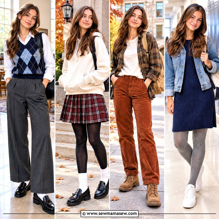 15 Fall High School Outfits for Cozy, Confident Class Days