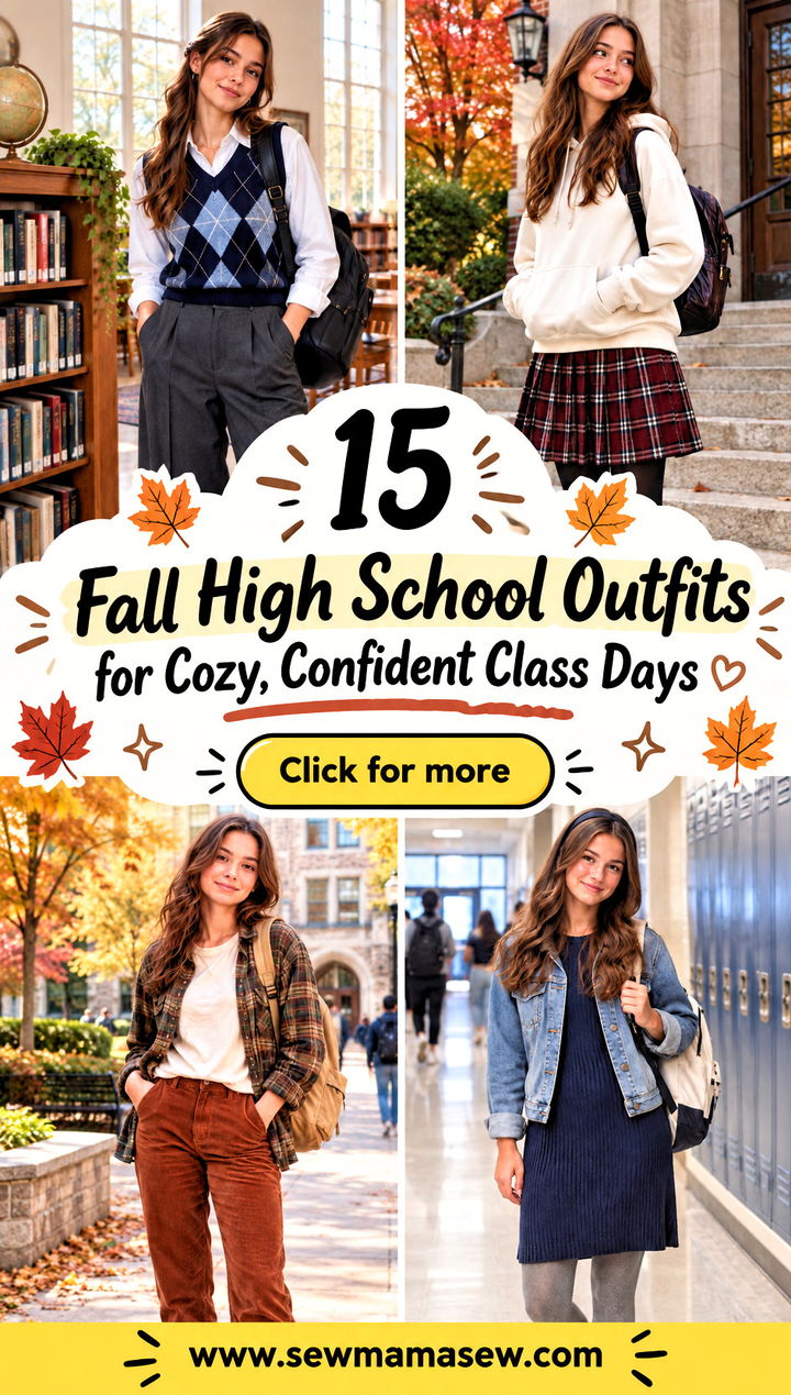 15 Fall High School Outfits for Cozy Confident Class Days - 15 Fall High School Outfits for Cozy, Confident Class Days