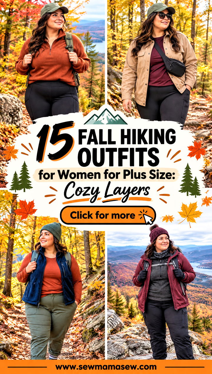 15 Fall Hiking Outfits for Women for Plus Size Cozy Layers - 15 Fall Hiking Outfits for Women for Plus Size: Cozy Layers