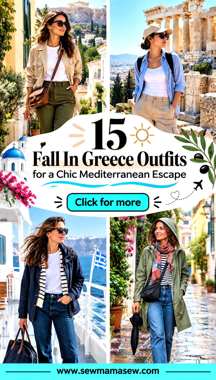 15 Fall In Greece Outfits for a Chic Mediterranean Escape - 15 Fall In Greece Outfits for a Chic Mediterranean Escape