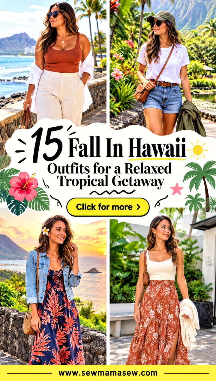 15 Fall In Hawaii Outfits for a Relaxed Tropical Getaway - 15 Fall In Hawaii Outfits for a Relaxed Tropical Getaway