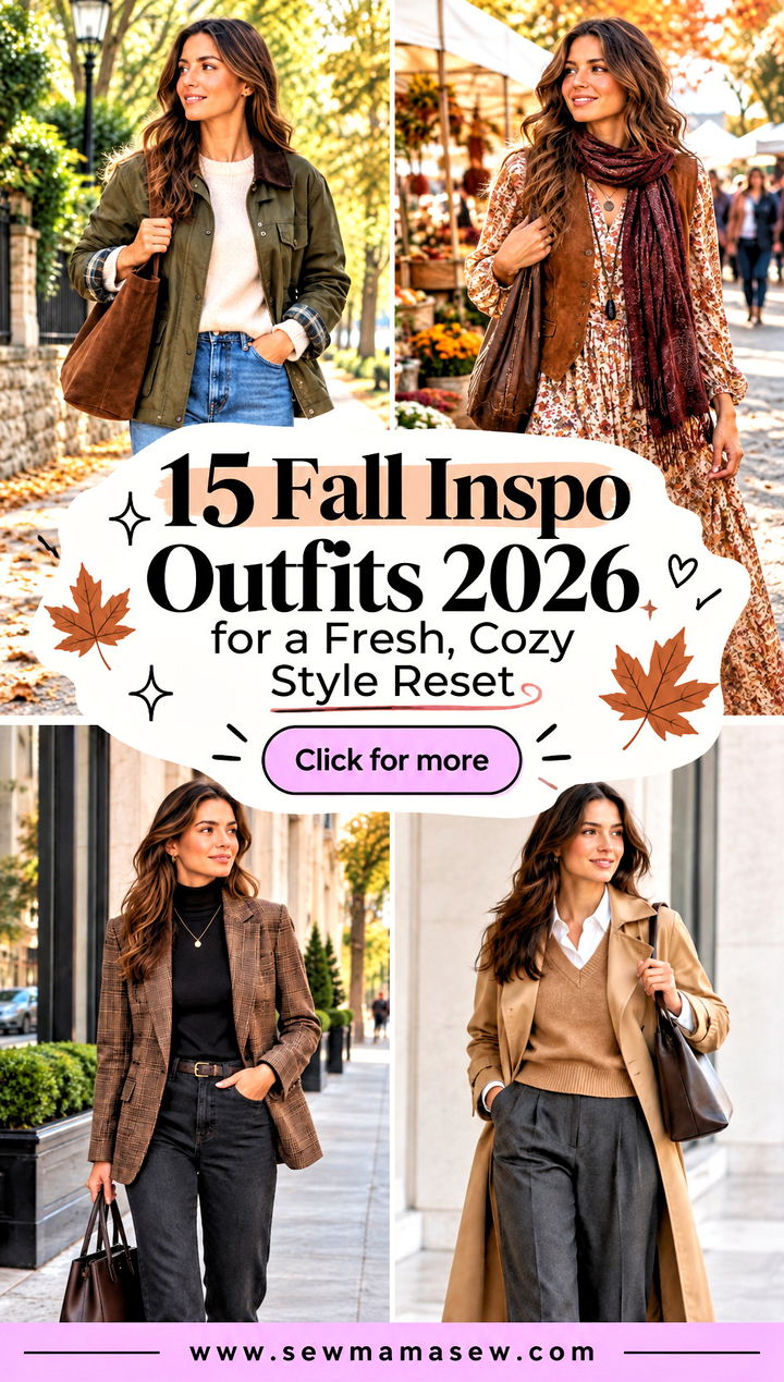 15 Fall Inspo Outfits 2026 for a Fresh Cozy Style Reset - 15 Fall Inspo Outfits 2026 for a Fresh, Cozy Style Reset
