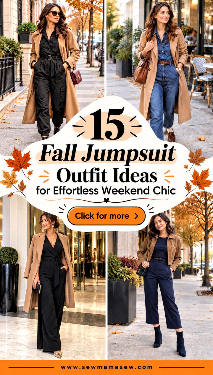 15 Fall Jumpsuit Outfit Ideas for Effortless Weekend Chic - 15 Fall Jumpsuit Outfit Ideas for Effortless Weekend Chic