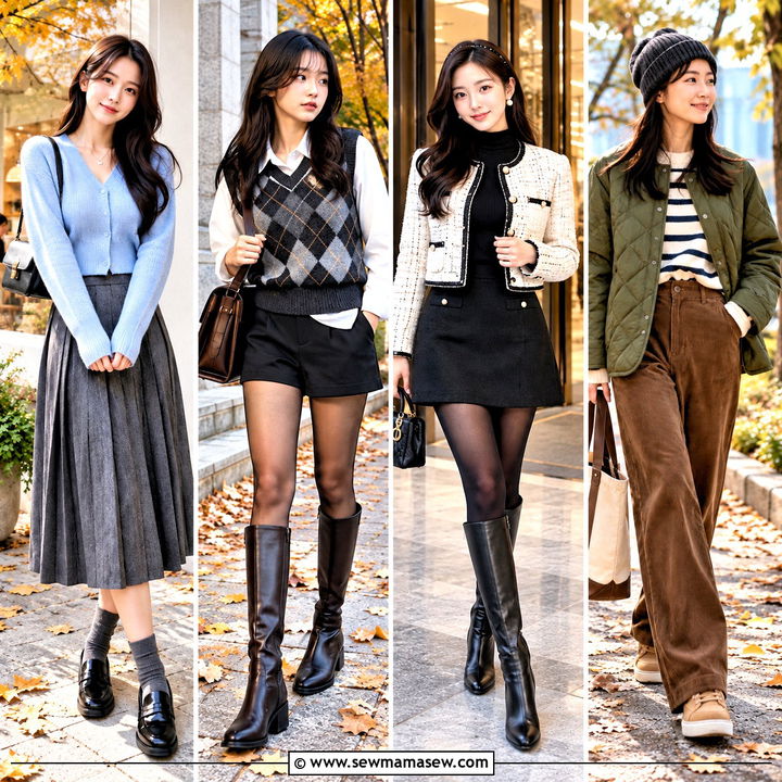 15 Fall Korean Outfits Seoul Style for Chic Autumn City Days