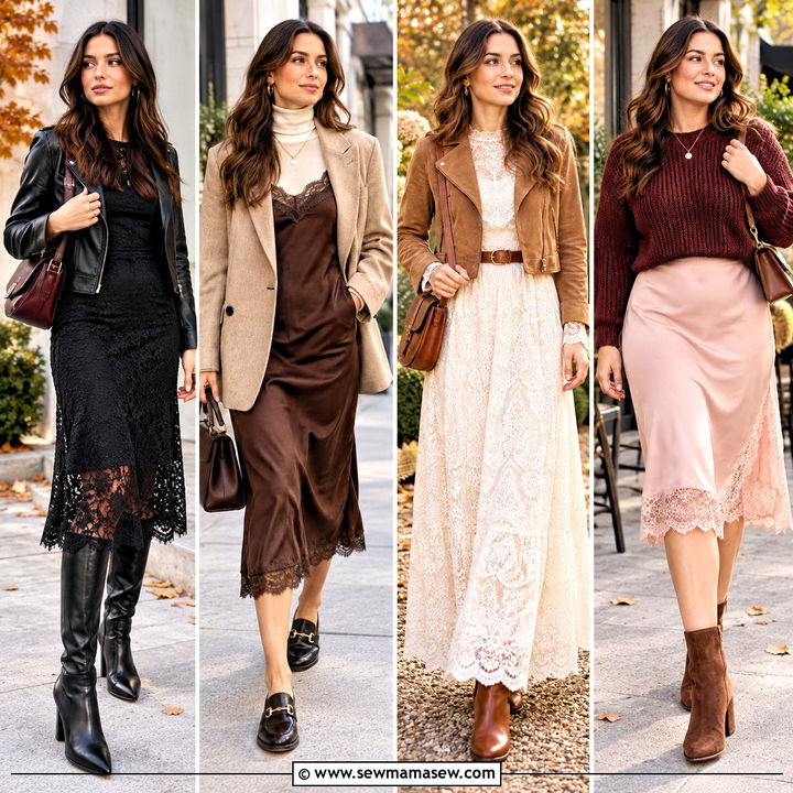 15 Fall Lace Dress Ideas for Chic Romantic Date-Night Style