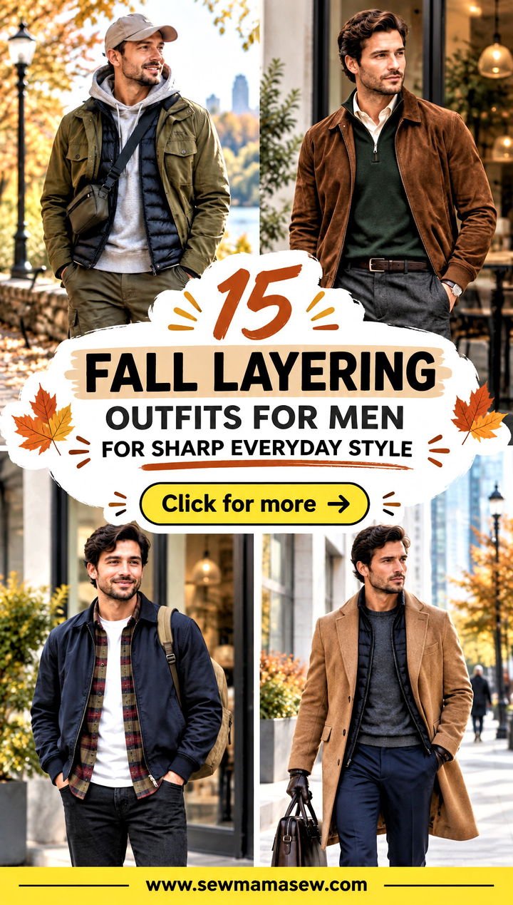 15 Fall Layering Outfits for Men for Sharp Everyday Style - 15 Fall Layering Outfits for Men for Sharp Everyday Style