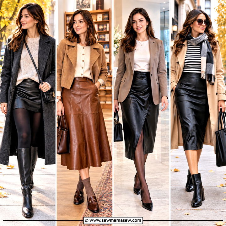 15 Fall Leather Skirts for Effortlessly Chic Weekend Looks