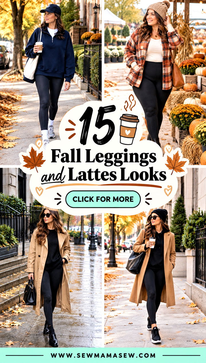15 Fall Leggings and Lattes Looks for Blissfully Cozy Days - 15 Fall Leggings and Lattes Looks for Blissfully Cozy Days