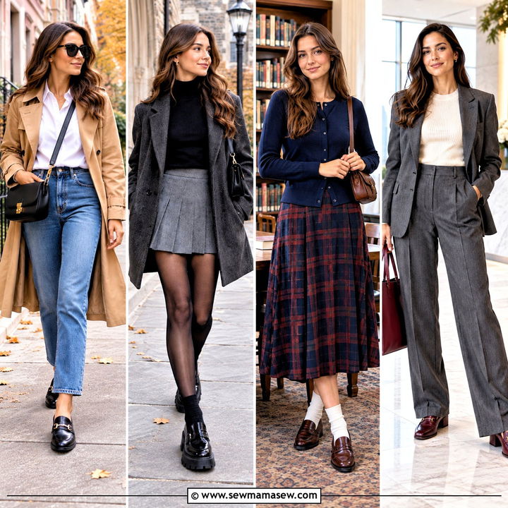 15 Fall Loafers Outfit Ideas 2026 for Effortlessly Chic Days