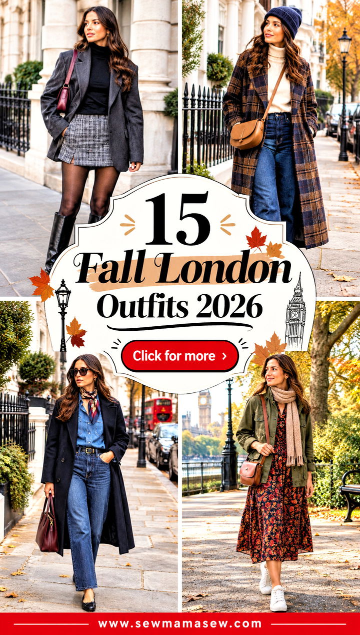 15 Fall London Outfits 2026 for Charming City Adventures - 15 Fall London Outfits 2026 for Charming City Adventures